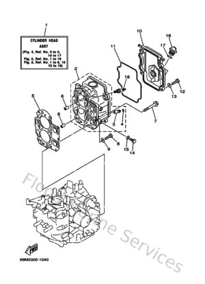 Diagram for Cylinder & Crankcase 2