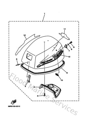 Diagram for Top Cowling