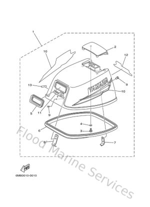 Diagram for Top Cowling