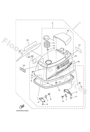 Diagram for TOP COWLING