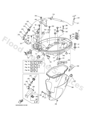 Diagram for BOTTOM COWLING