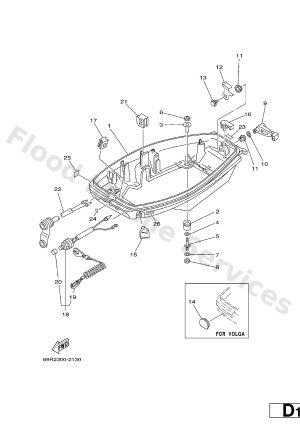 Diagram for BOTTOM COWLING