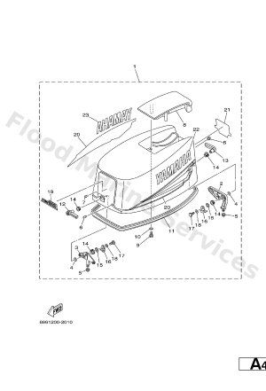 Diagram for TOP COWLING