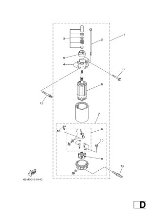 Diagram for STARTING MOTOR