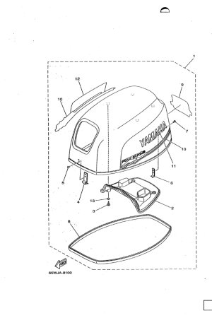 Diagram for TOP COWLING