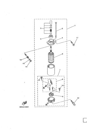 Diagram for STARTING MOTOR