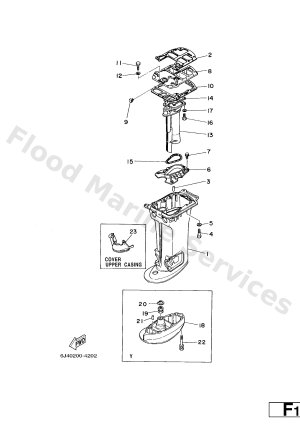 Diagram for UPPER CASING 2