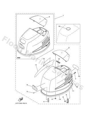 Diagram for TOP COWLING