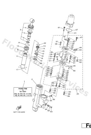 Diagram for POWER TRIM & TILT ASSY 2