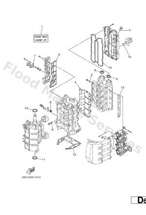 Diagram for REPAIR KIT 1