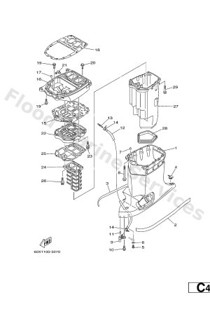 Diagram for UPPER CASING