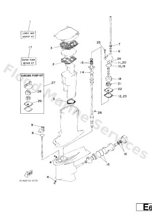 Diagram for REPAIR KIT 3