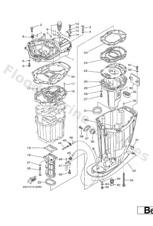 Diagram for UPPER CASING