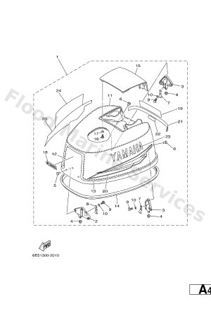 Diagram for TOP COWLING