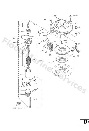Diagram for STARTING MOTOR