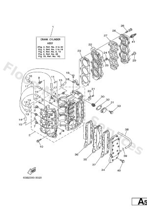 Diagram for CYLINDER. CRANKCASE