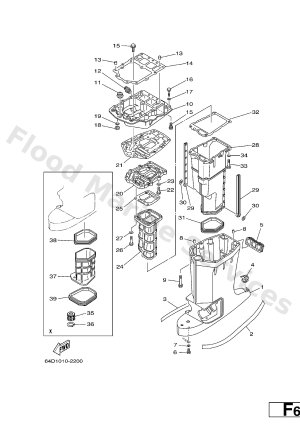 Diagram for UPPER CASING