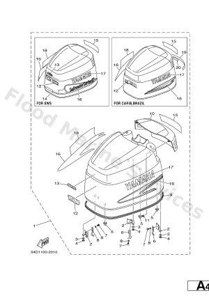 Diagram for TOP COWLING