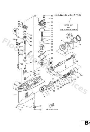 Diagram for LOWER CASING. DRIVE 3