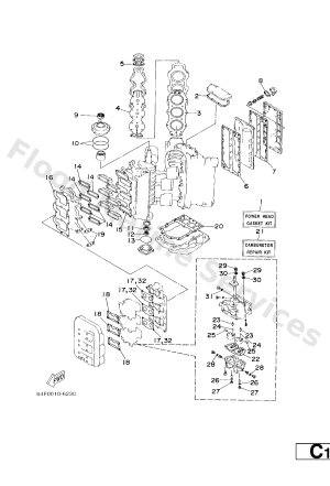Diagram for REPAIR KIT 1
