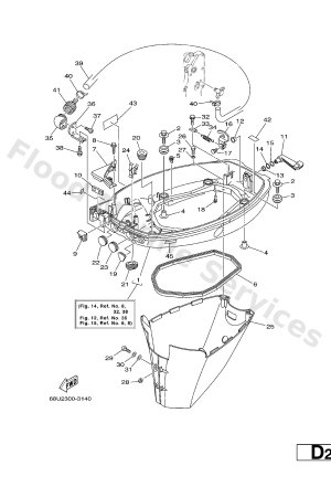 Diagram for BOTTOM COWLING