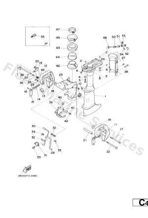 Diagram for UPPER CASING . BRACKET