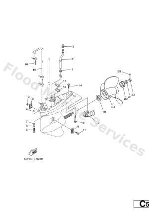 Diagram for LOWER CASING & DRIVE 2