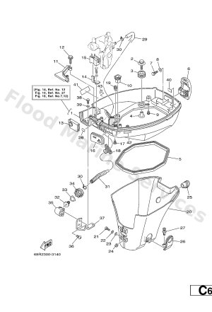 Diagram for BOTTOM COWLING