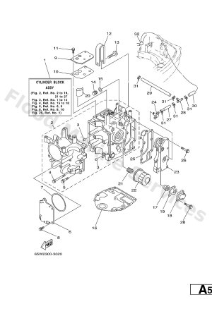 Diagram for CYLINDER & CRANKCASE 1