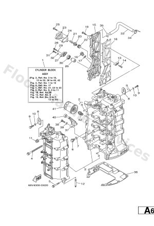 Diagram for CYLINDER & CRANKCASE 1