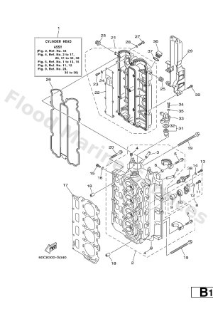 Diagram for CYLINDER & CRANKCASE 2