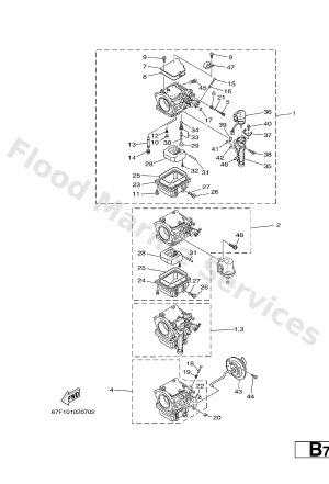 Diagram for CARBURETOR 1