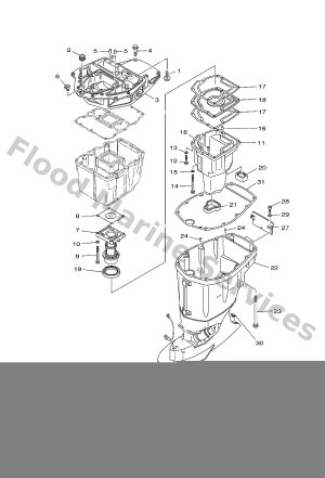 Diagram for UPPER CASING