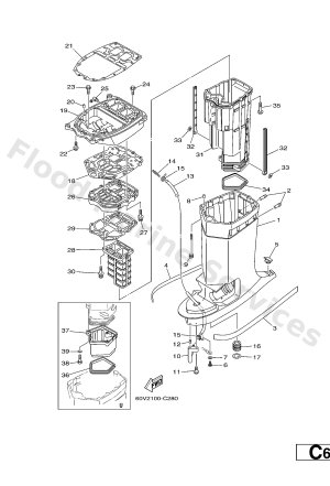 Diagram for UPPER CASING