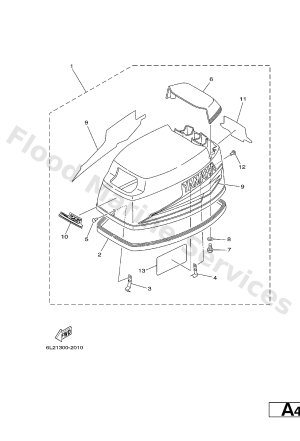 Diagram for TOP COWLING