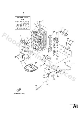 Diagram for CYLINDER & CRANKCASE 1