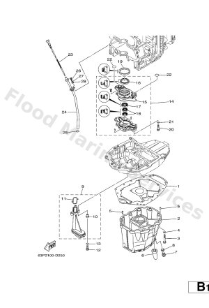 Diagram for OIL PAN