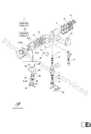 Diagram for REPAIR KIT 1