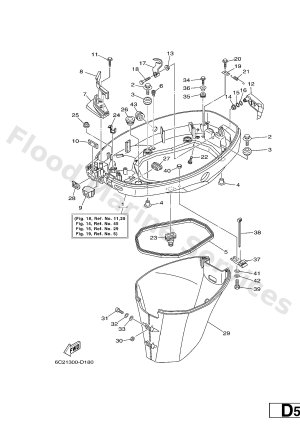 Diagram for BOTTOM COWLING 1