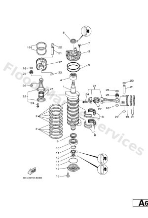 Diagram for CRANKSHAFT & PISTON