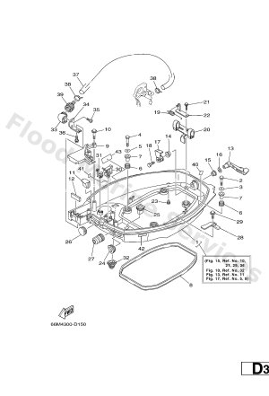 Diagram for BOTTOM COWLING