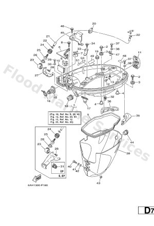 Diagram for BOTTOM COWLING