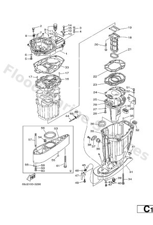 Diagram for UPPER CASING
