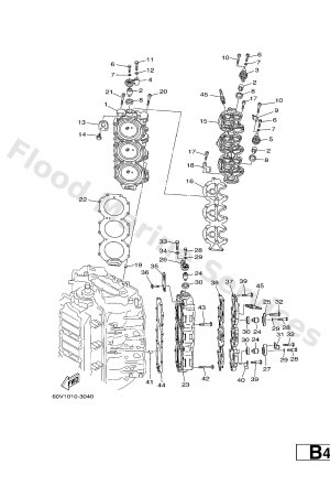Diagram for CYLINDER & CRANKCASE 2