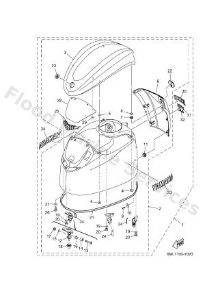 Diagram for TOP COWLING