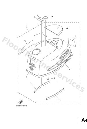 Diagram for TOP COWLING