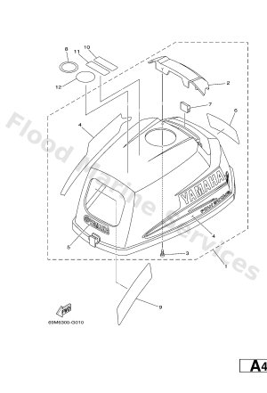Diagram for TOP COWLING