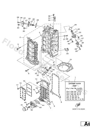 Diagram for CYLINDER & CRANKCASE 1