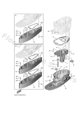 Diagram for UPPER CASING 2