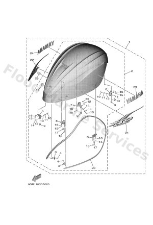Diagram for TOP COWLING